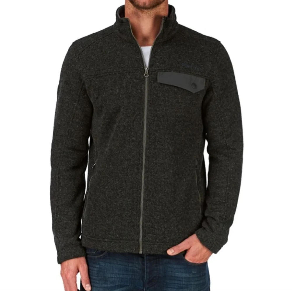 Marmot Poacher Pile Wool Blend Jacket Gray